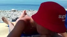 blowjob by the sea