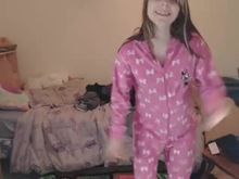 Stripping Out of a Onesie
