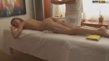 Massaging Her Lovely Butt and Legs