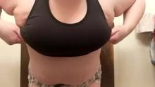 [22F] I'm too embarrassed to admit how many attempts this slow-mo titty drop took, more like a titty flop!
