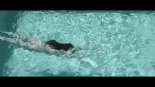 Linda Sweet - Diving Naked Into a Swimming Pool