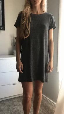 Blonde Dress Reveal and Titty Drop