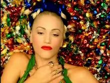 Gwen Stefani in her music video for "Luxurious"