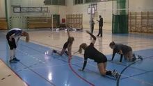 Volleyball Womans Stretching