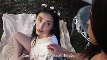 Casey Calvert and Small Hands in "Anal Cult"