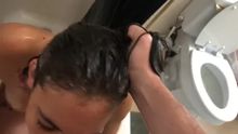 Passionate & Rough Facefuck In Bath