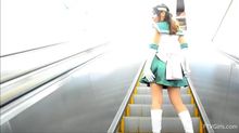 Princess Sailor Jupiter cosplay at a convention