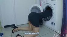 Linoo Amors - Step mom stuck in a washer
