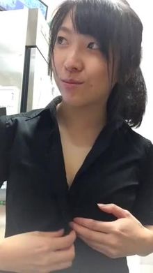 Asian chick being cute  from